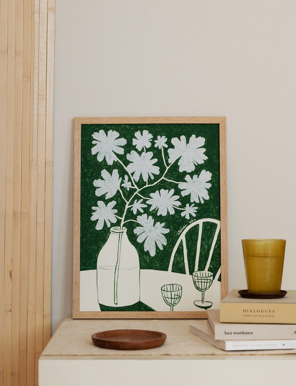 Groomy Green Floral - Image 2