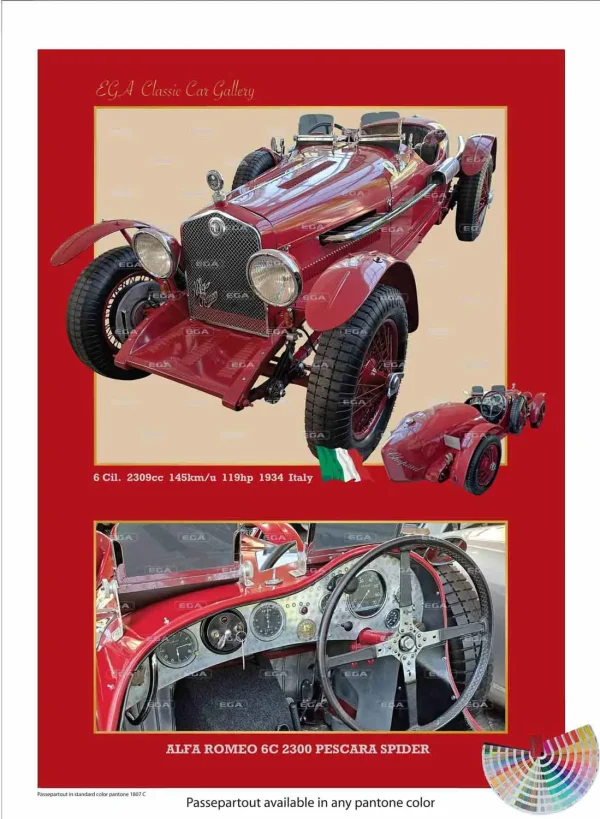 Alfa Romeo 6C 2300 Pescara Spider 1934