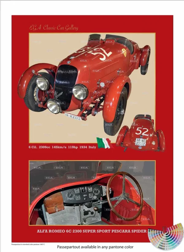 Alfa Romeo 6C 2300 Super Sport Pescara Spider 1934