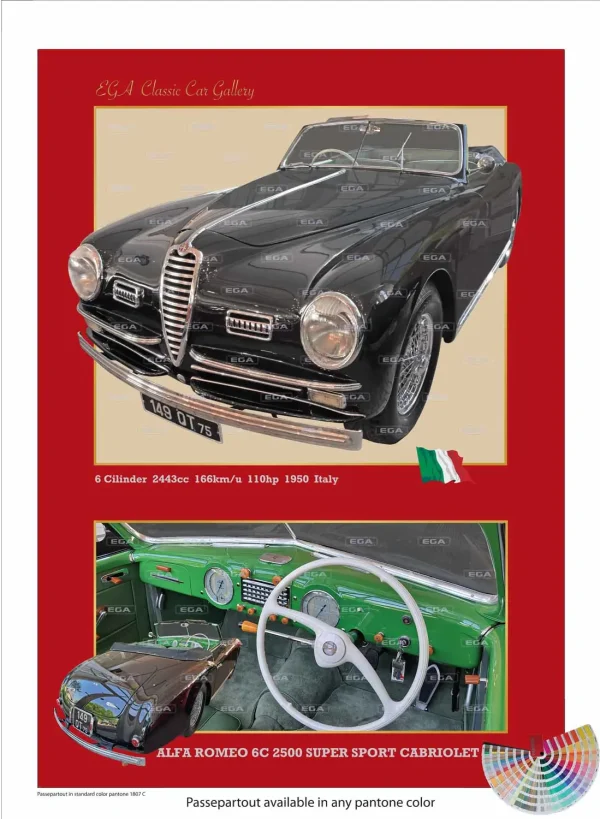 Alfa Romeo 6C 2500 Super Sport Cabriolet 1950