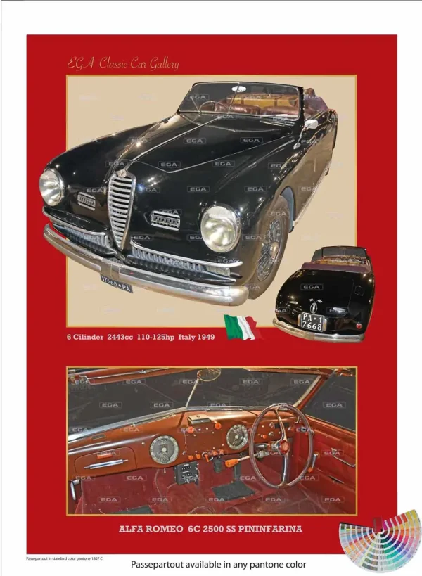 Alfa Romeo 6C 2500 SS Pininfarina 1949