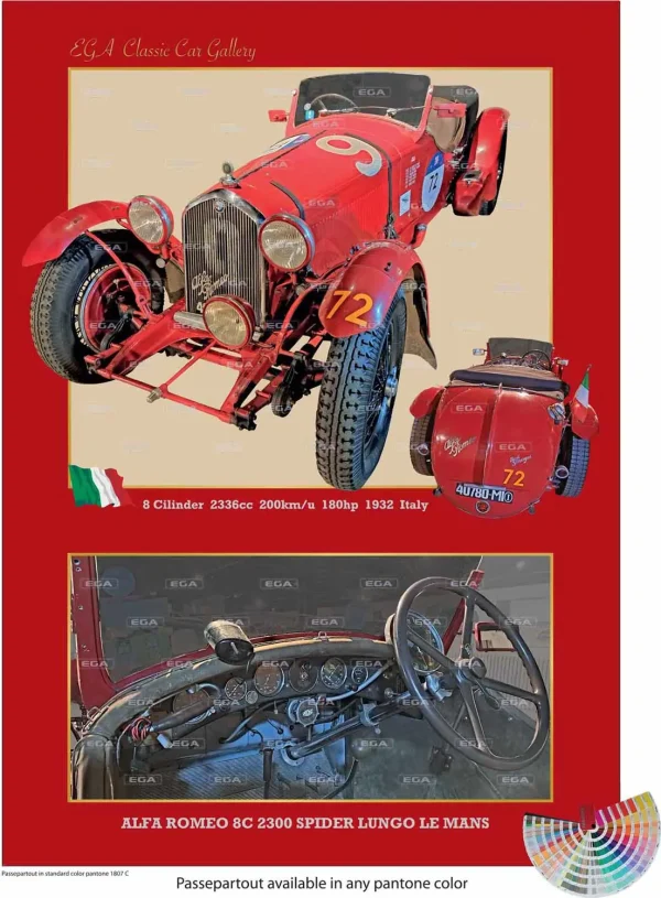 Alfa Romeo 8C 2300 Spider Lungo Le Mans 1932