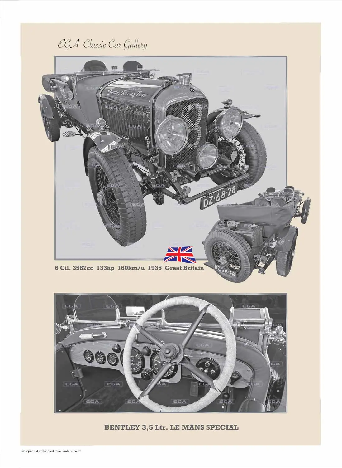 Bentley 3.5Ltr. Le Mans Special 1935 - Image 9