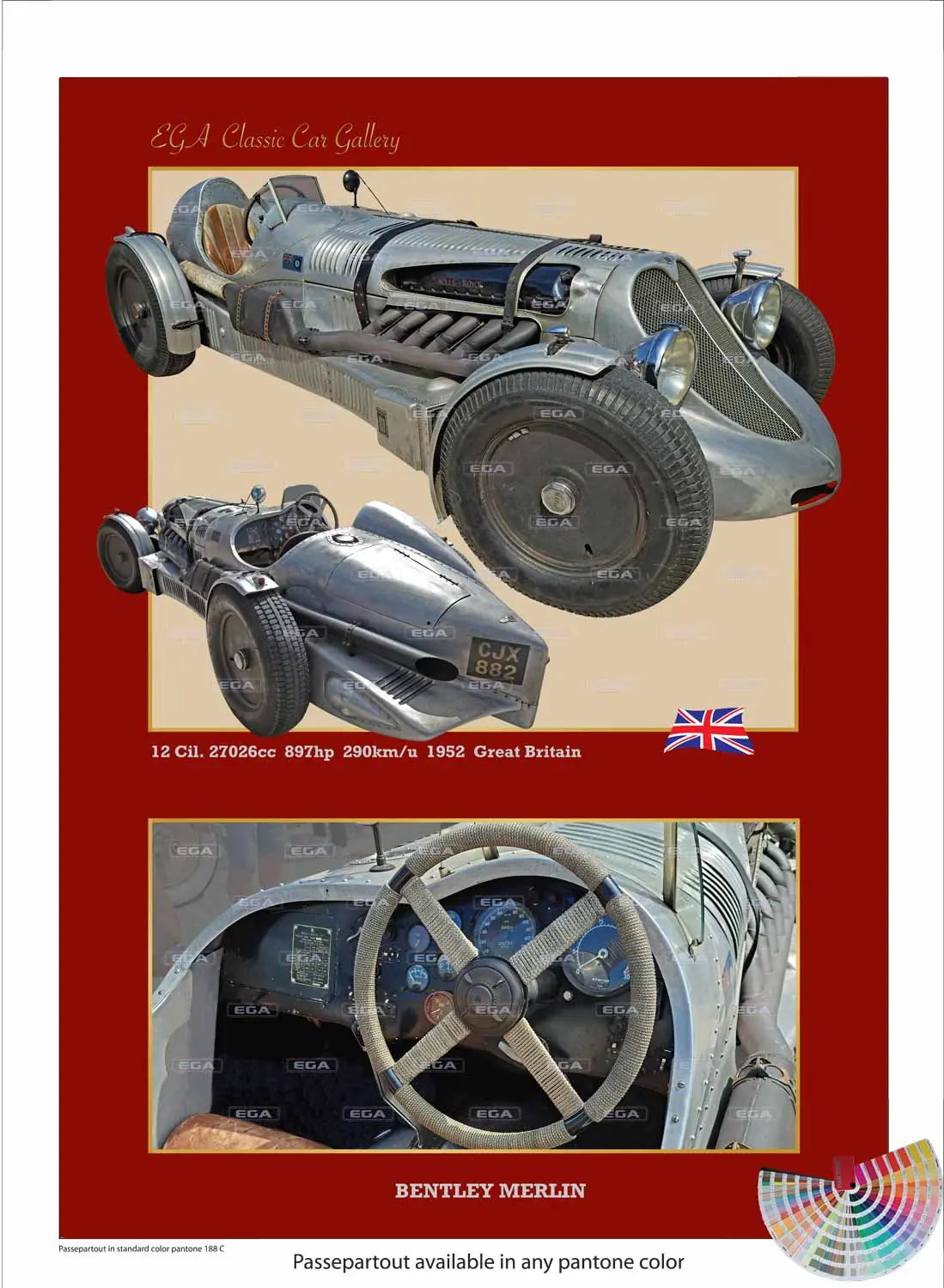 Bentley Merlin 1952 - Image 3