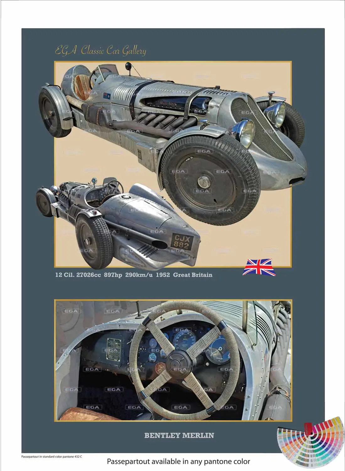 Bentley Merlin 1952 - Image 6