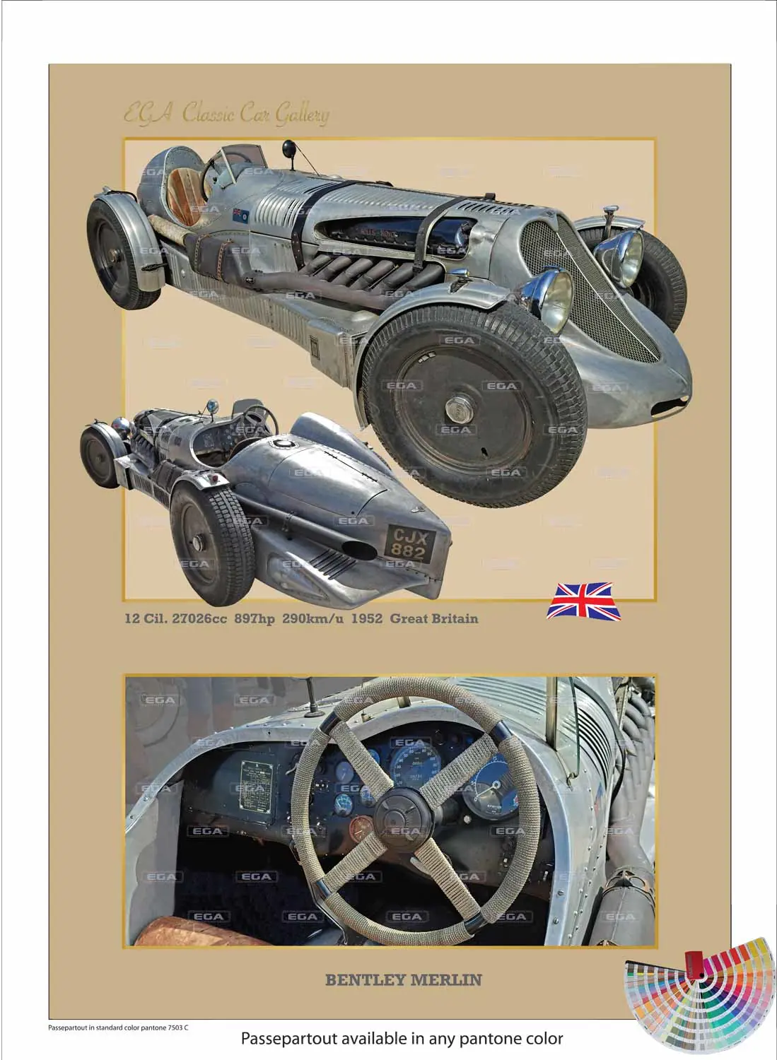 Bentley Merlin 1952 - Image 7