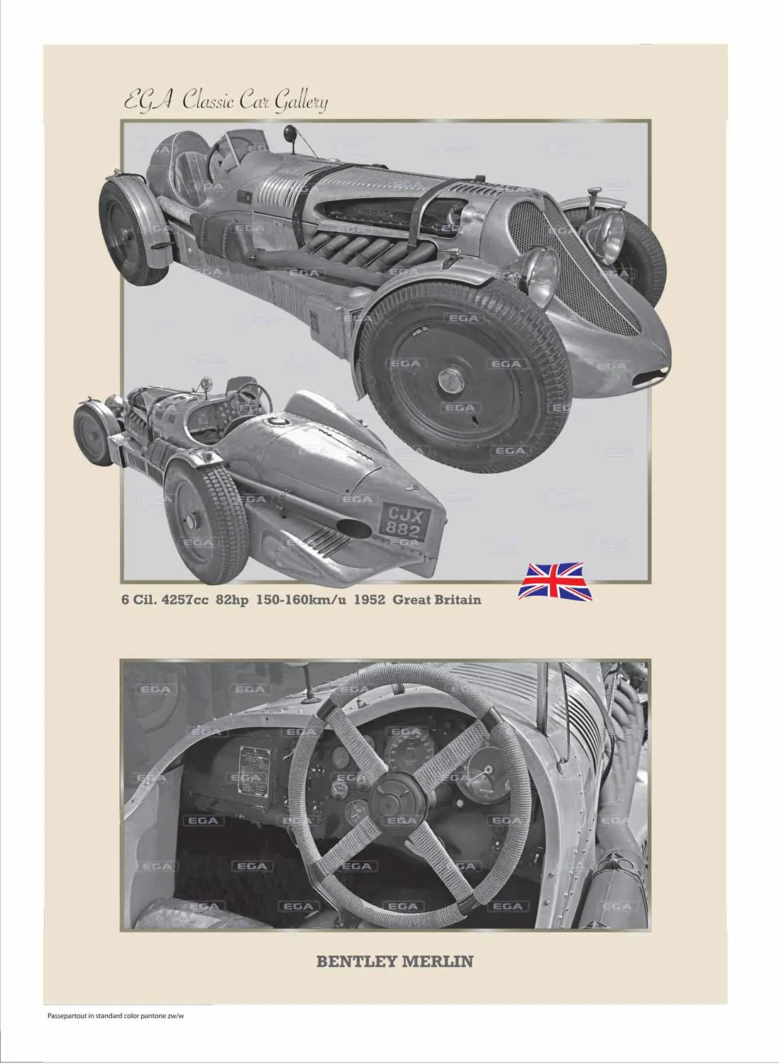 Bentley Merlin 1952 - Image 8