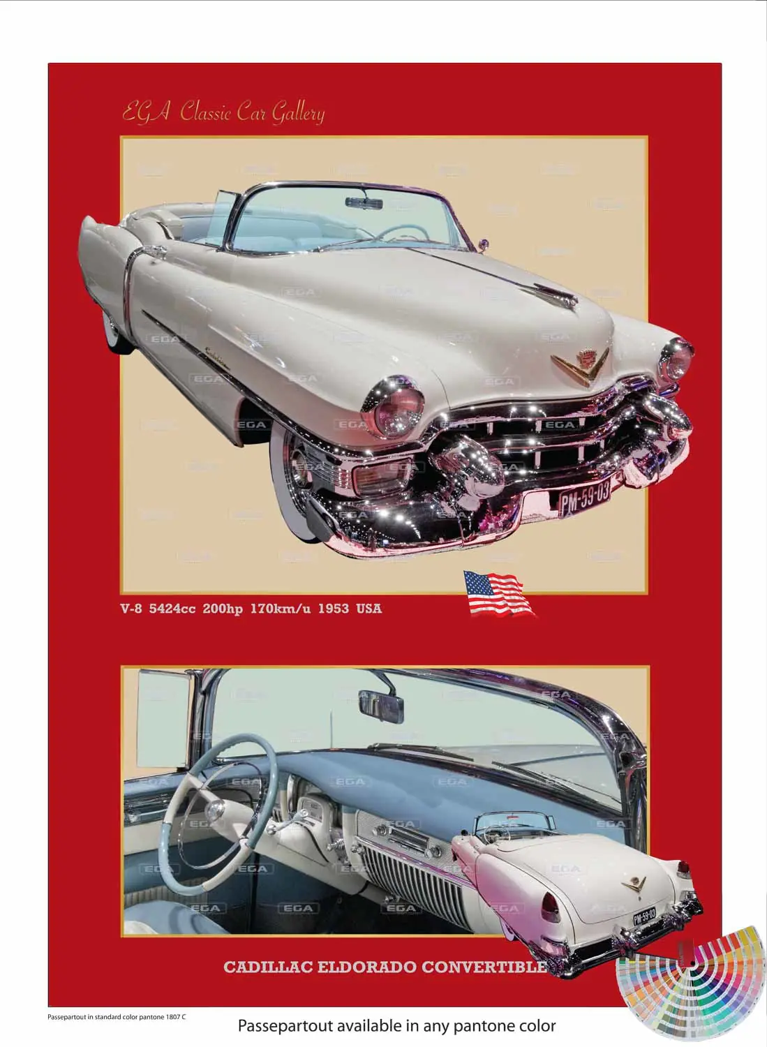 Cadillac Eldorado Cabriolet 1953 I