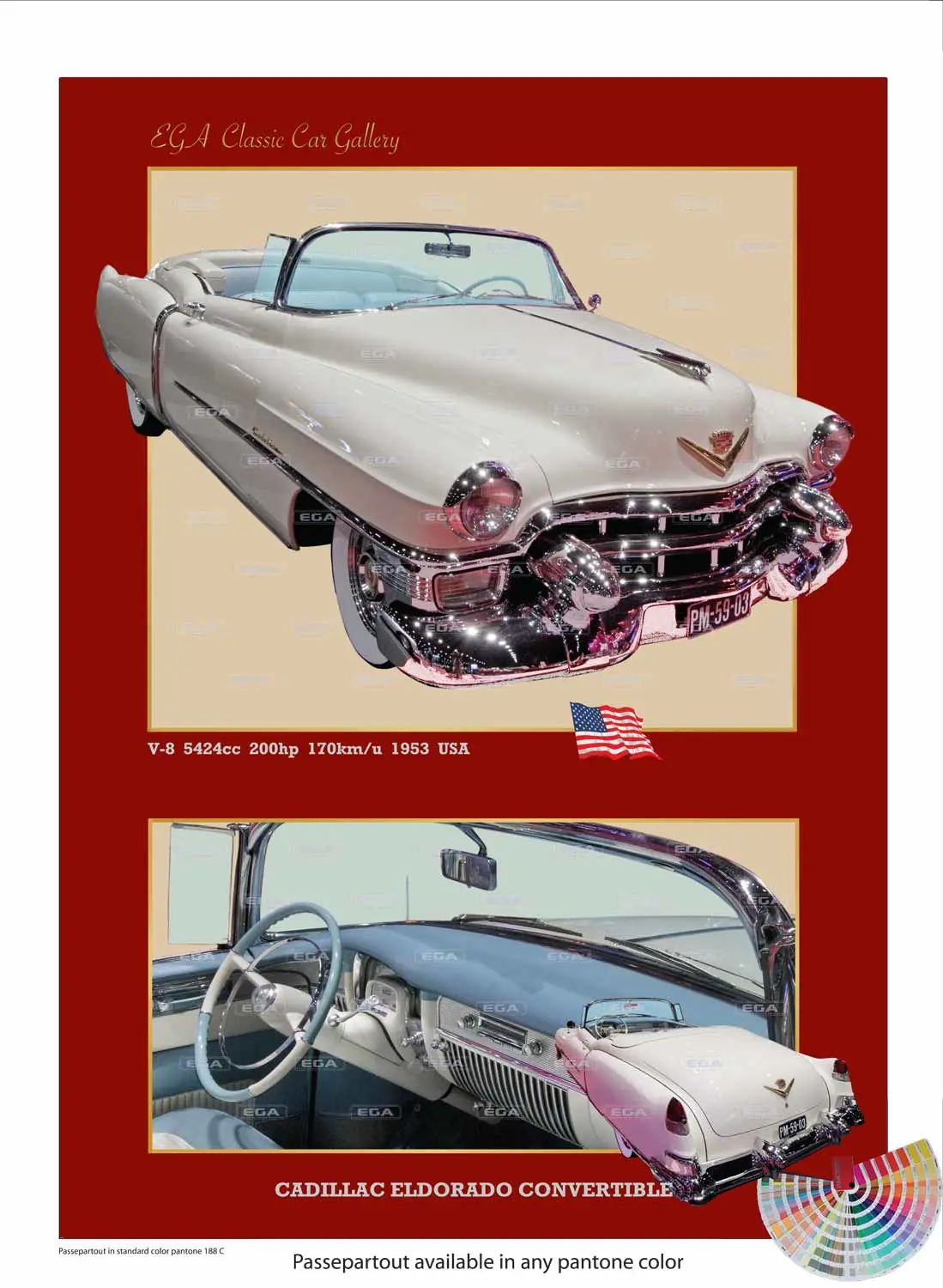 Cadillac Eldorado Cabriolet 1953 I - Image 8