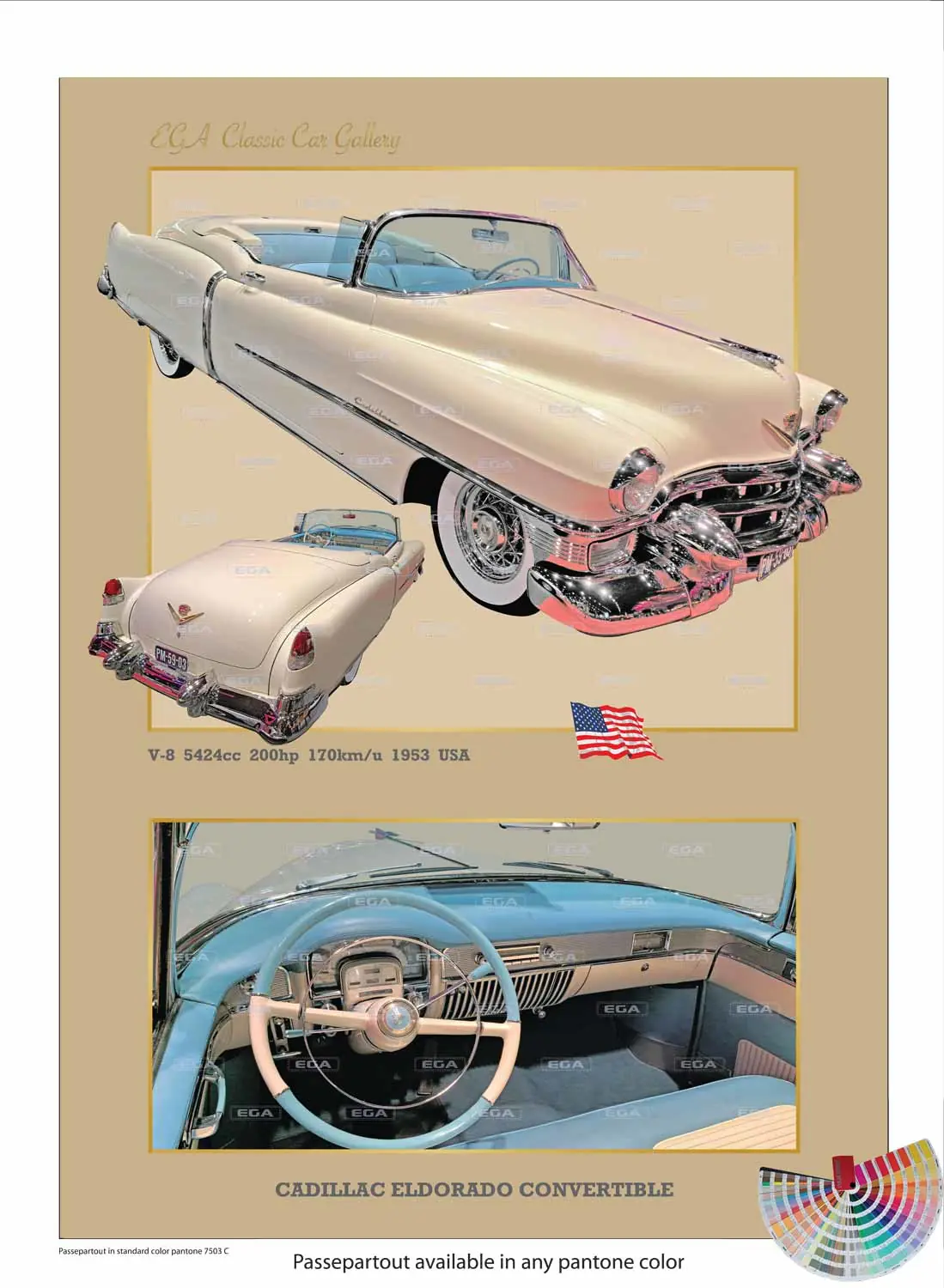 Cadillac Eldorado Cabriolet 1953 II - Image 3