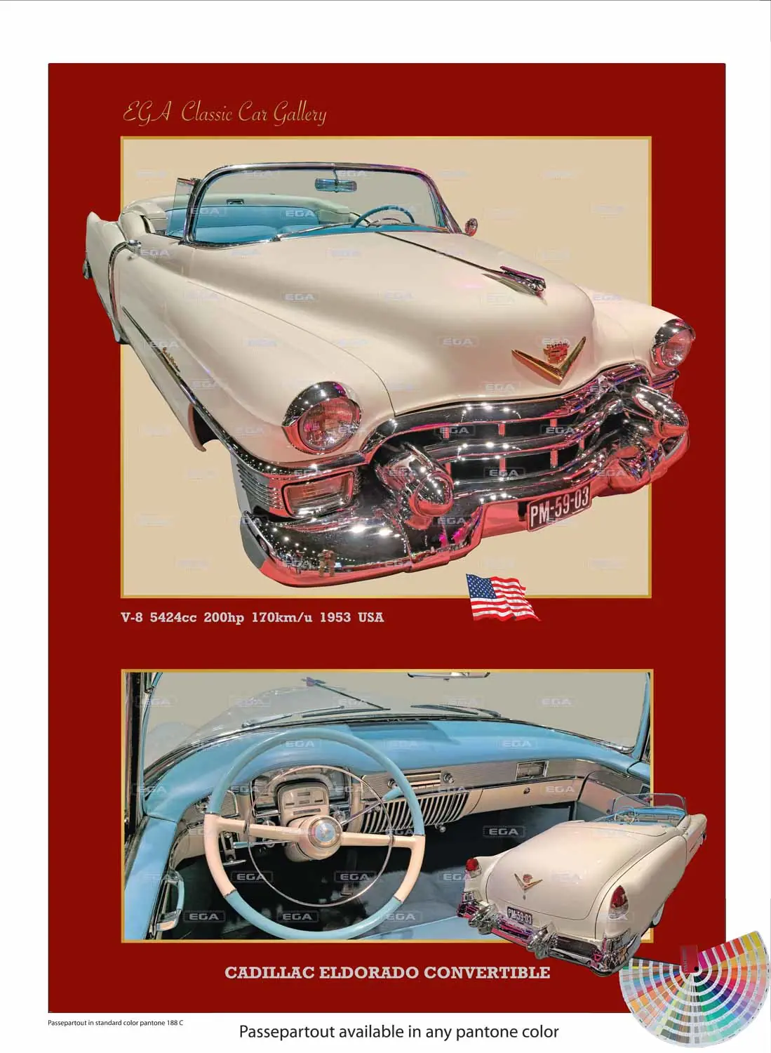 Cadillac Eldorado Cabriolet 1953 III - Image 8