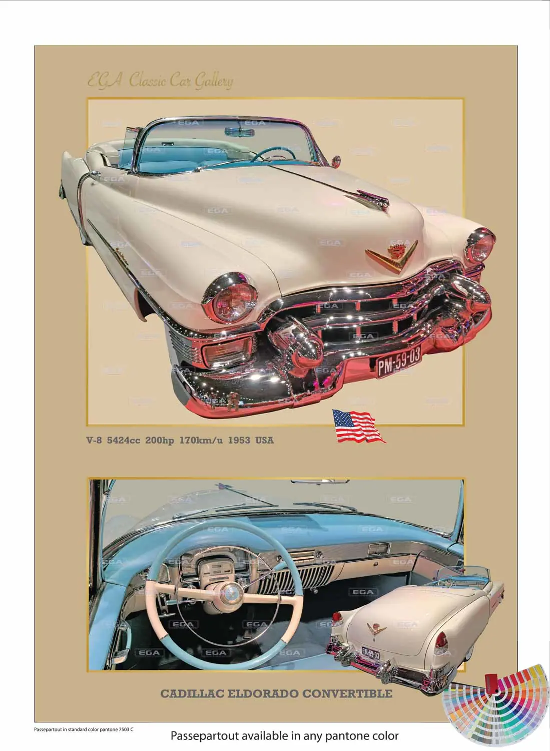 Cadillac Eldorado Cabriolet 1953 III - Image 3