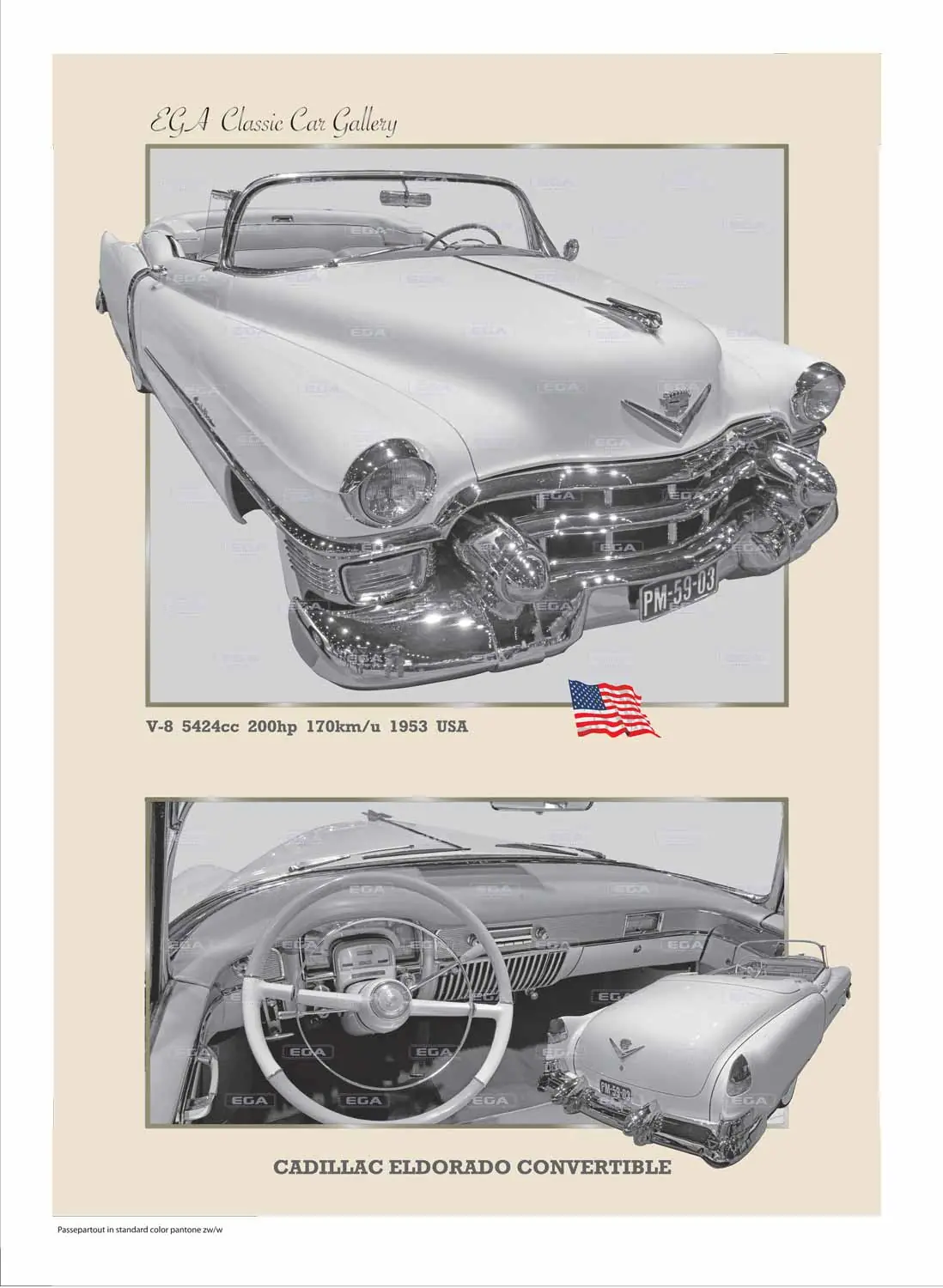 Cadillac Eldorado Cabriolet 1953 III - Image 2