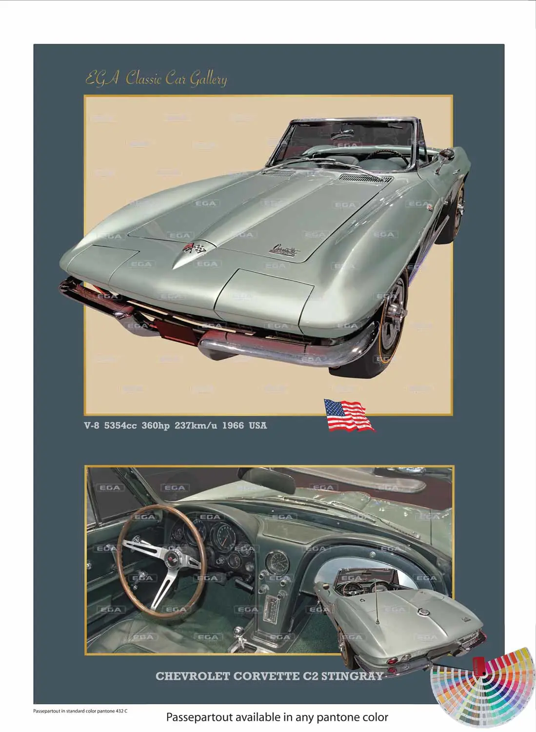 Chevrolet Corvette C2 Sting Ray 1966 - Image 6