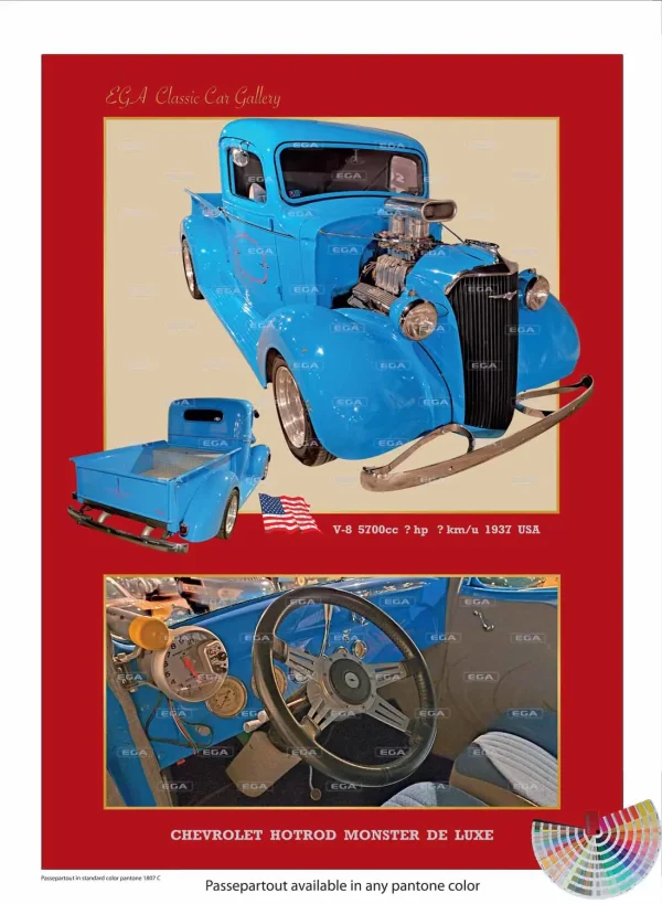 Chevrolet Hotrod Monster de Luxe 1937