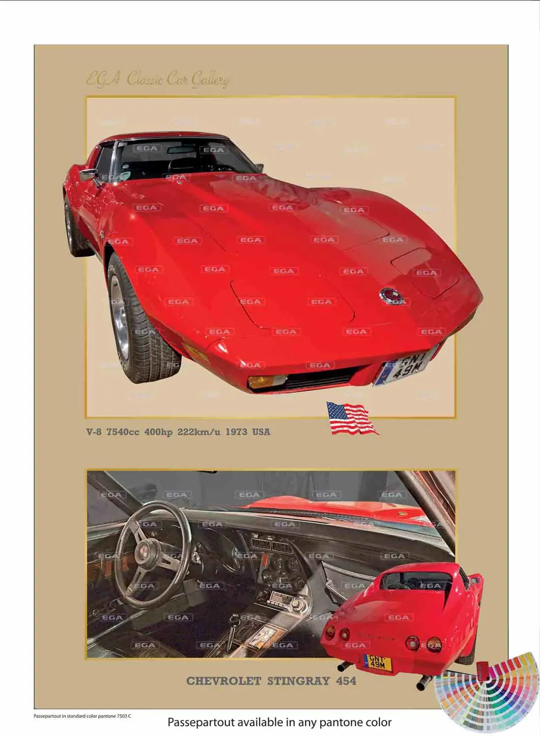 Chevrolet Stingray 454 1973 - Image 3