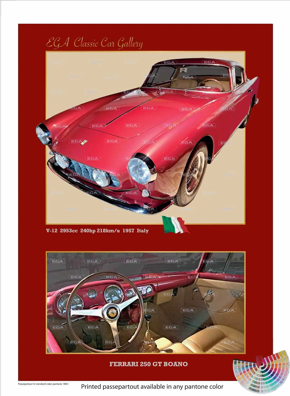 Ferrari 250 GT Boano Hardtop 1957 - Image 3