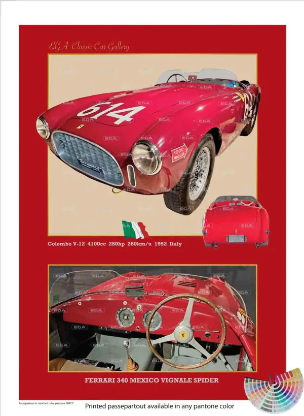 Ferrari 340 Spider 1952