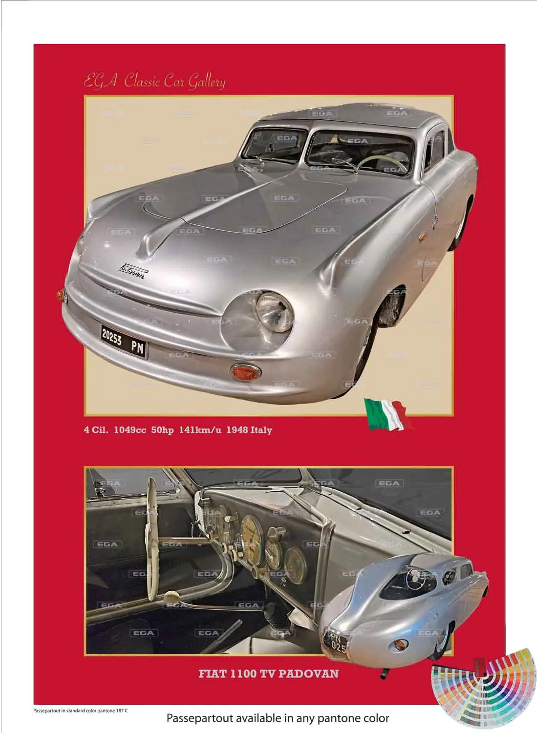 Fiat 1100 TV Padovan 1948 - Image 2