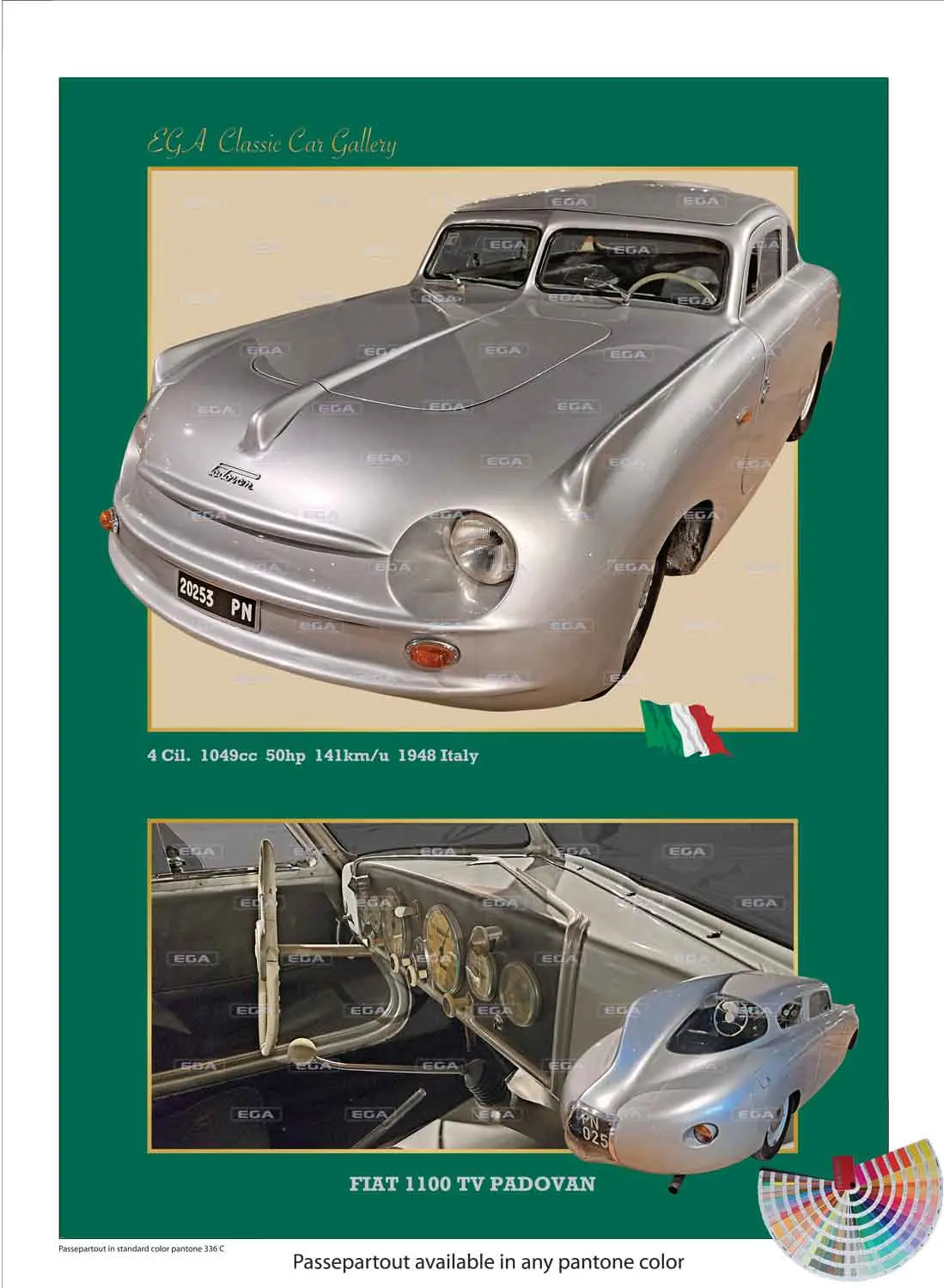 Fiat 1100 TV Padovan 1948 - Image 5