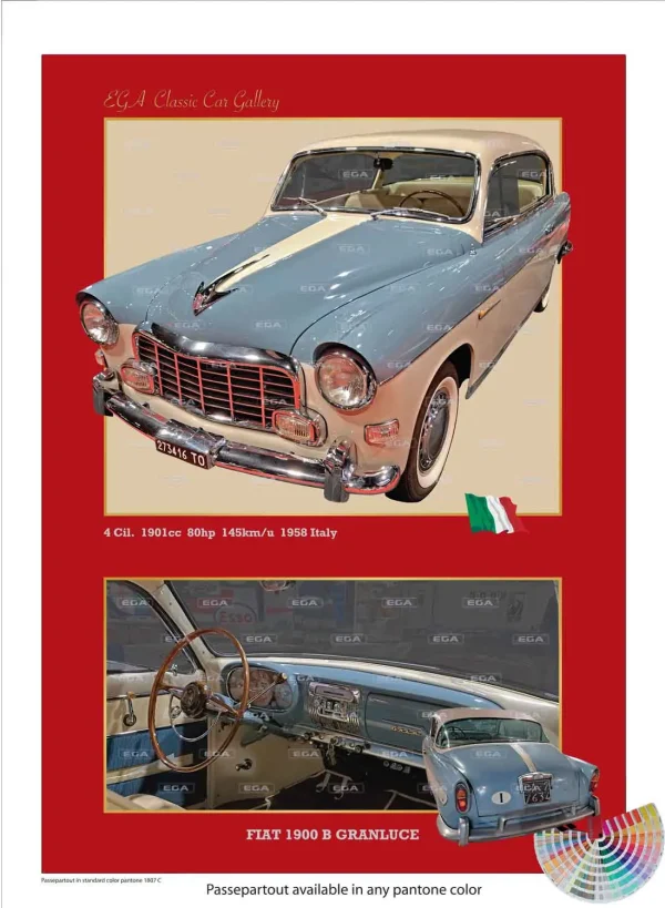 Fiat 1900 B Granluce Coupé 1958