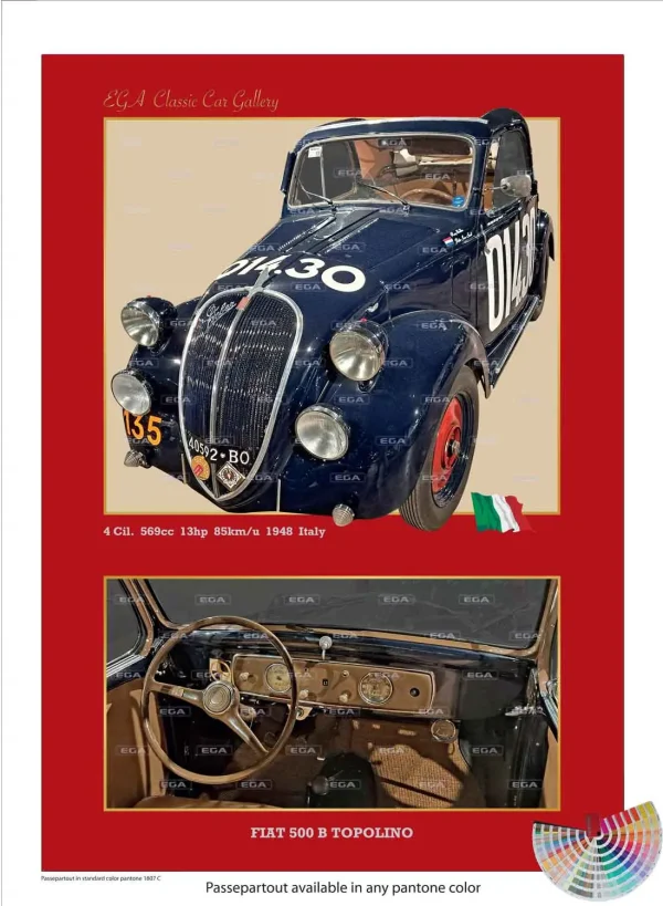 Fiat 500 B Topolino 1948