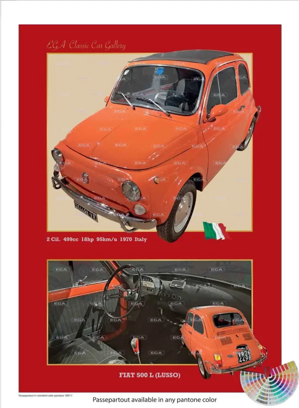 Fiat 500 L (Lusso) 1970