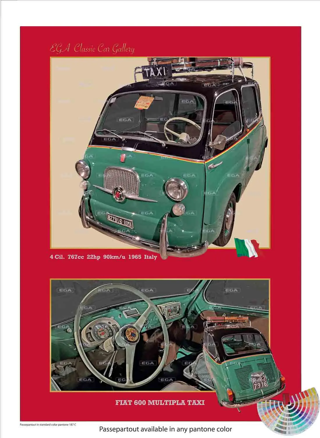 Fiat Multipla Taxi 1965 - Image 2