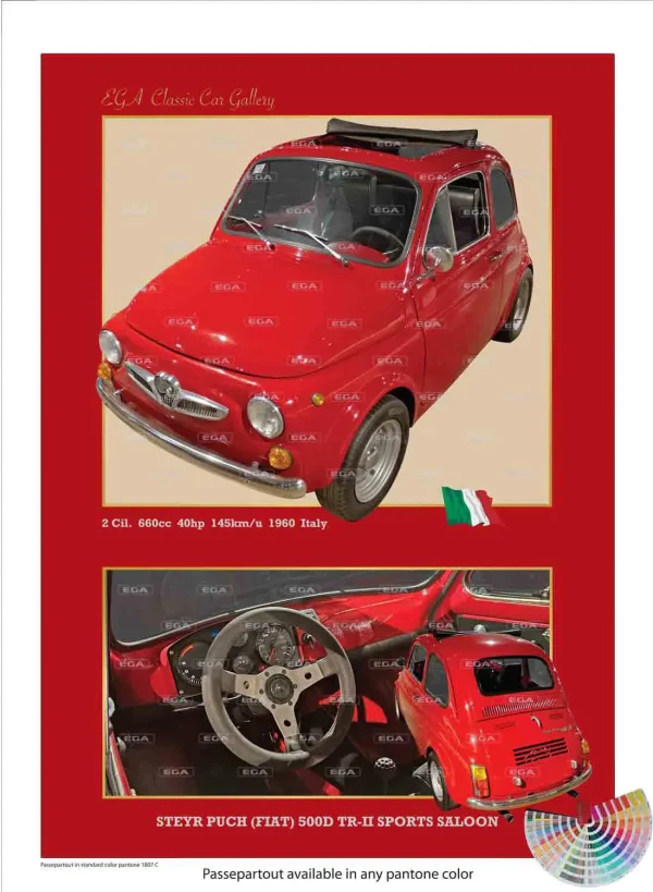 Fiat Steyr Puch 500 TR-II Sports Saloon 1960
