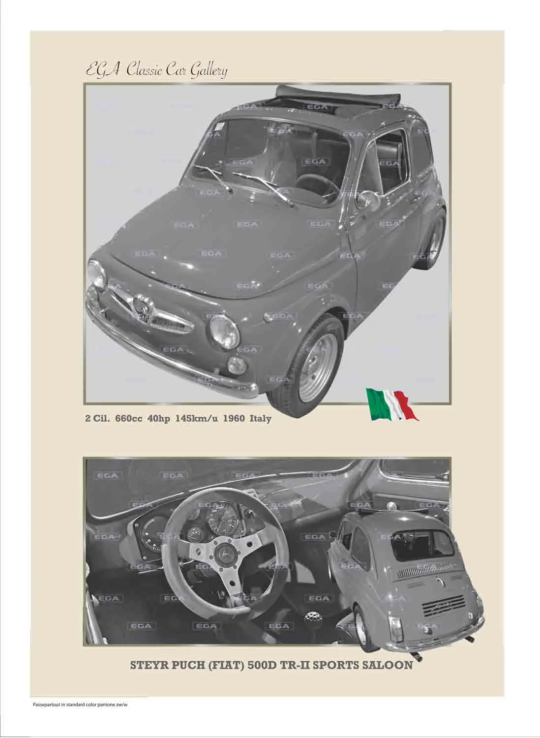Fiat Steyr Puch 500 TR-II Sports Saloon 1960 - Image 9