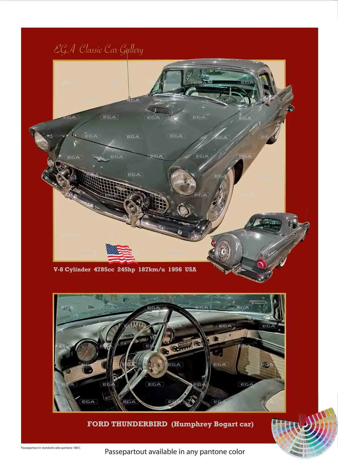 Ford Thunderbird 1956 (Humphrey Bogart) - Image 3