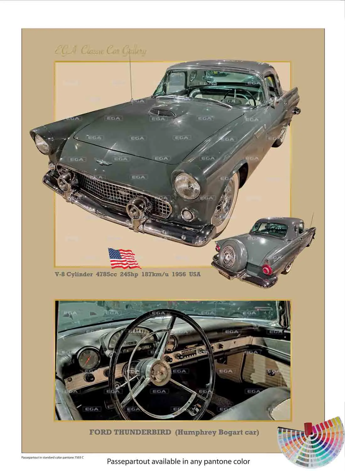 Ford Thunderbird 1956 (Humphrey Bogart) - Image 8