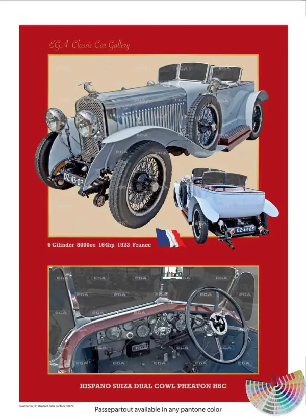 Hispano Suiza Dual Cowl Pheaton H6C 1923