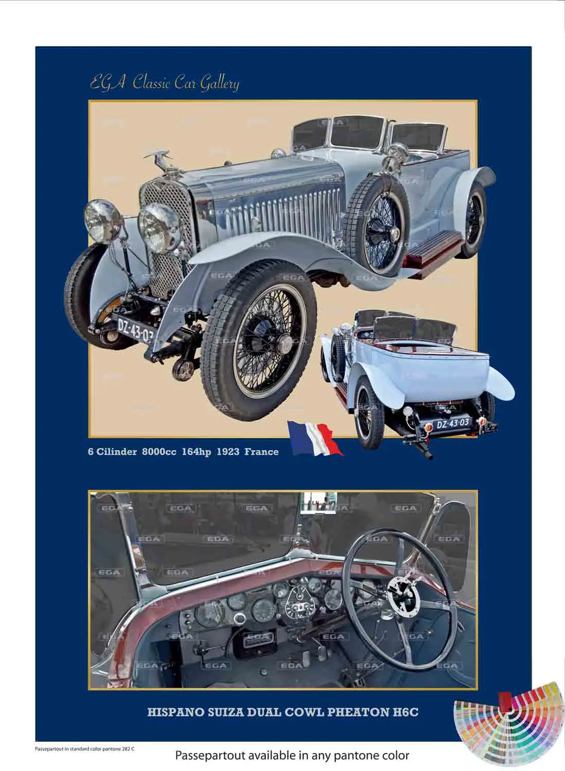 Hispano Suiza Dual Cowl Pheaton H6C 1923 - Image 4