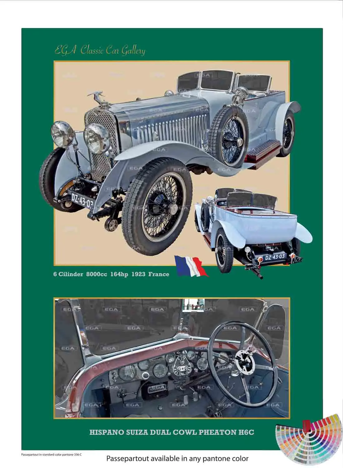 Hispano Suiza Dual Cowl Pheaton H6C 1923 - Image 5