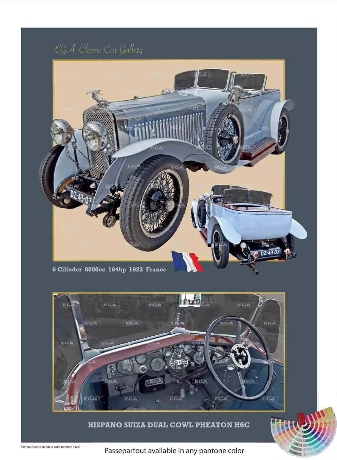 Hispano Suiza Dual Cowl Pheaton H6C 1923 - Image 6