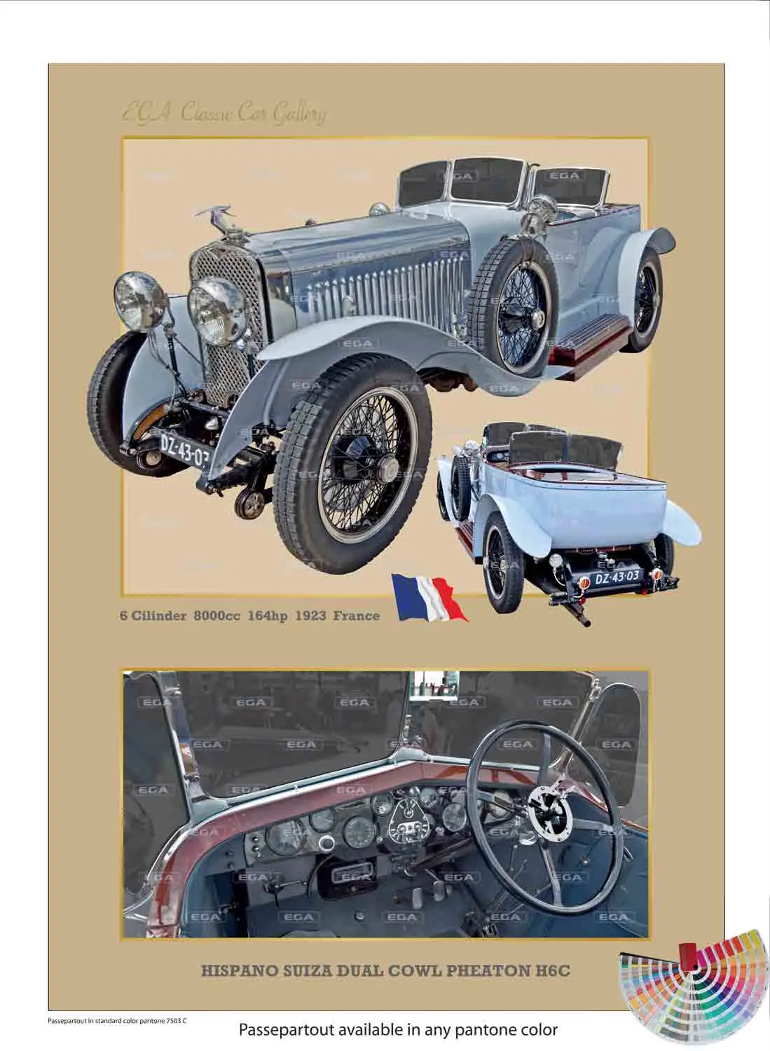 Hispano Suiza Dual Cowl Pheaton H6C 1923 - Image 8