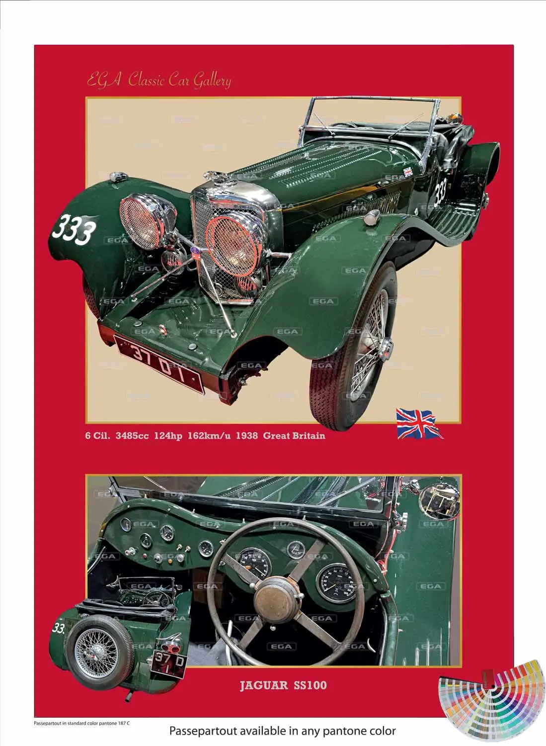 Jaguar SS100 1938 - Image 2