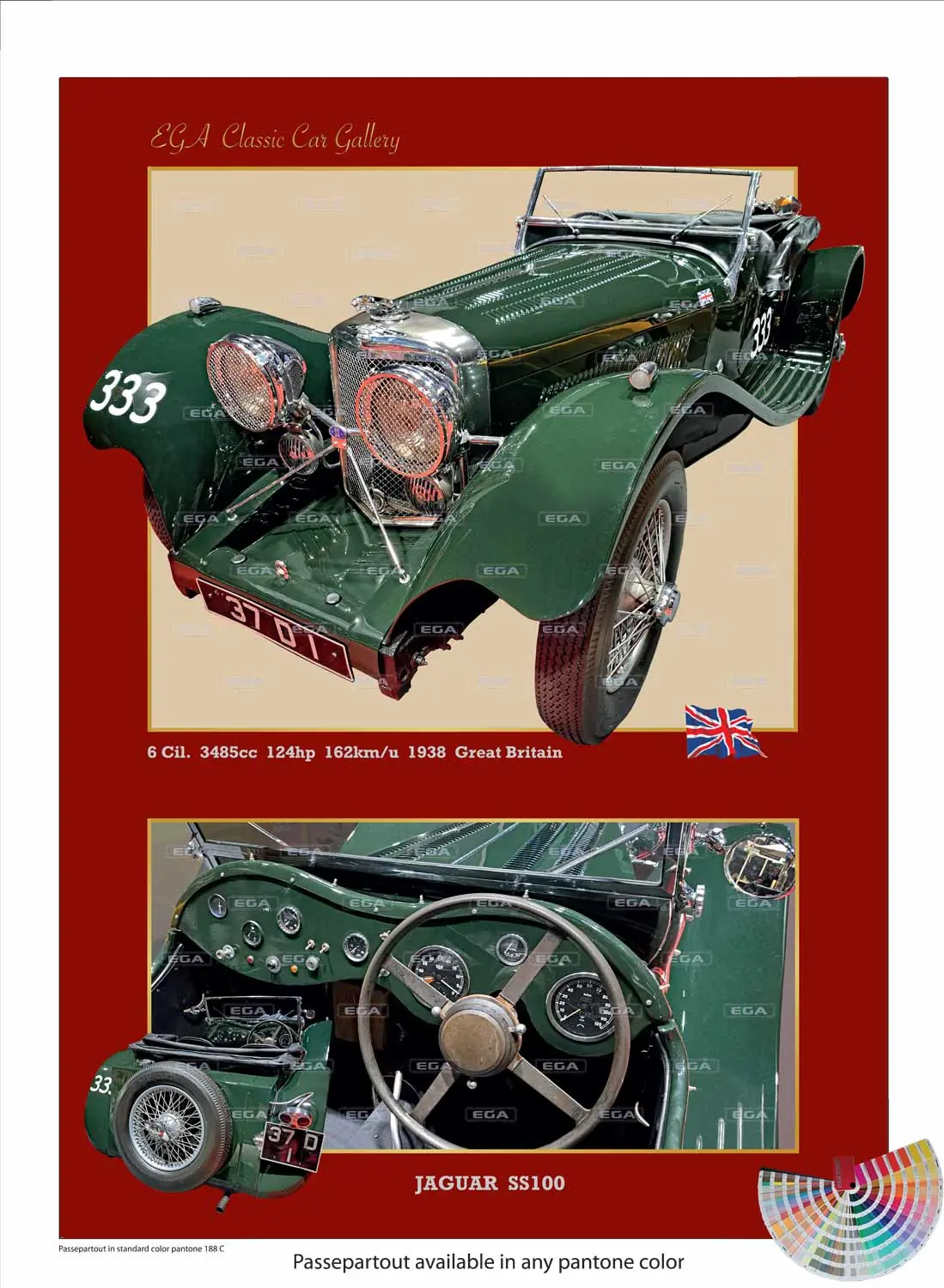 Jaguar SS100 1938 - Image 3