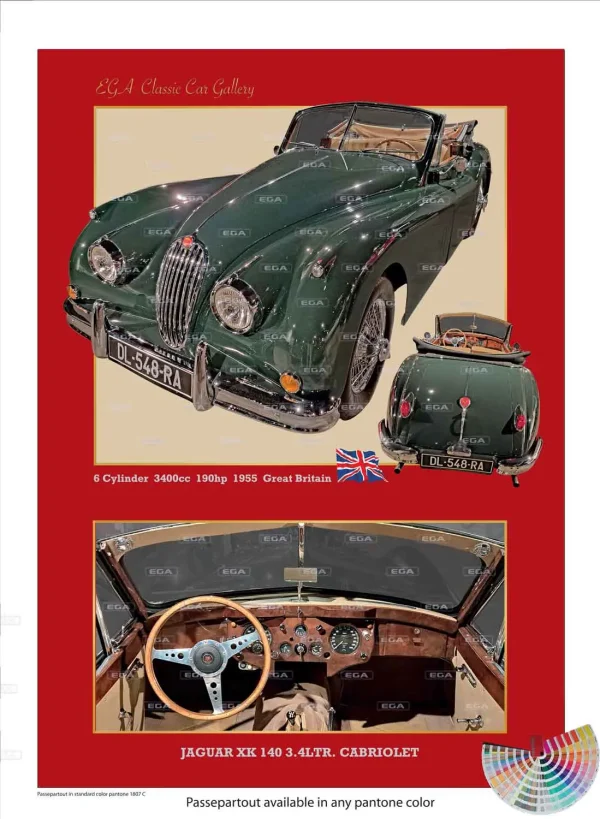 Jaguar XK140 3.4Ltr. Cabriolet 1955