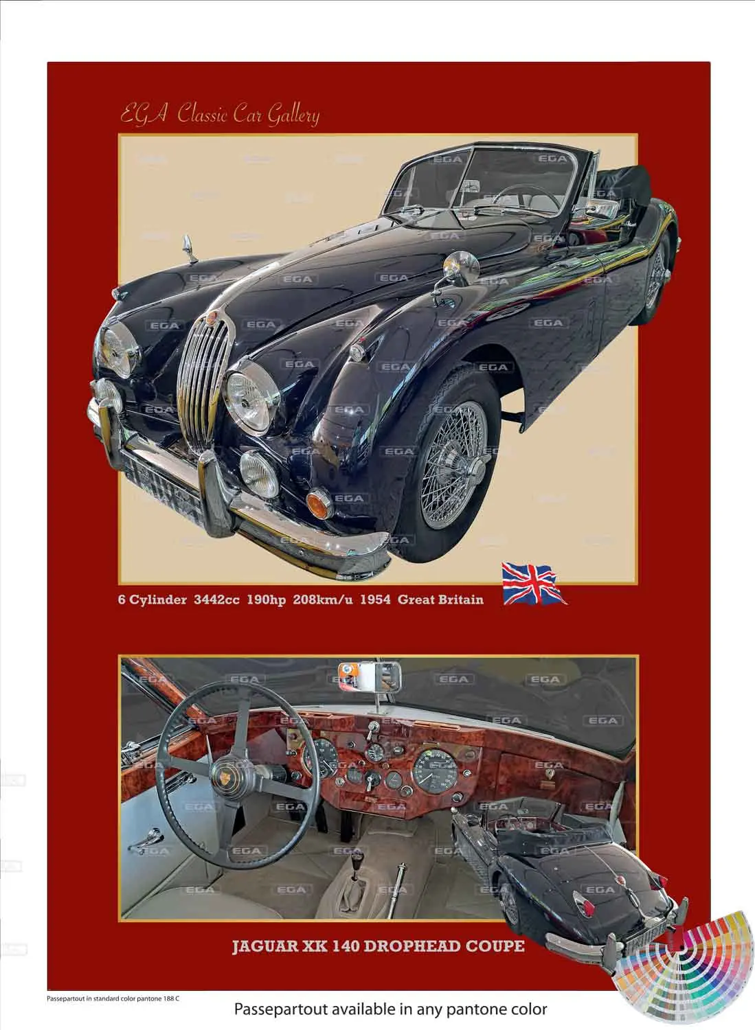 Jaguar XK140 Drophead Coupé 1954 - Image 3