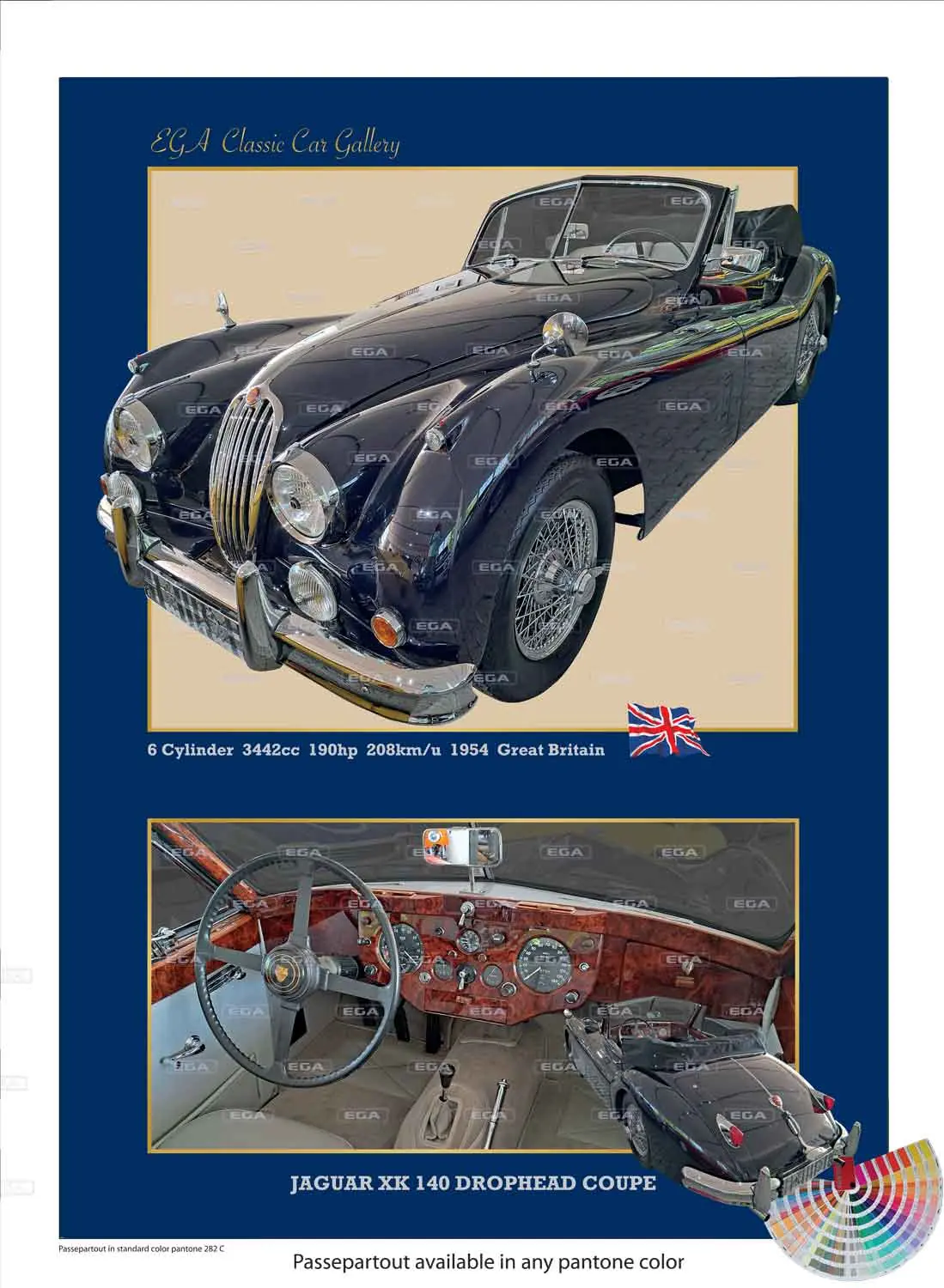 Jaguar XK140 Drophead Coupé 1954 - Image 4