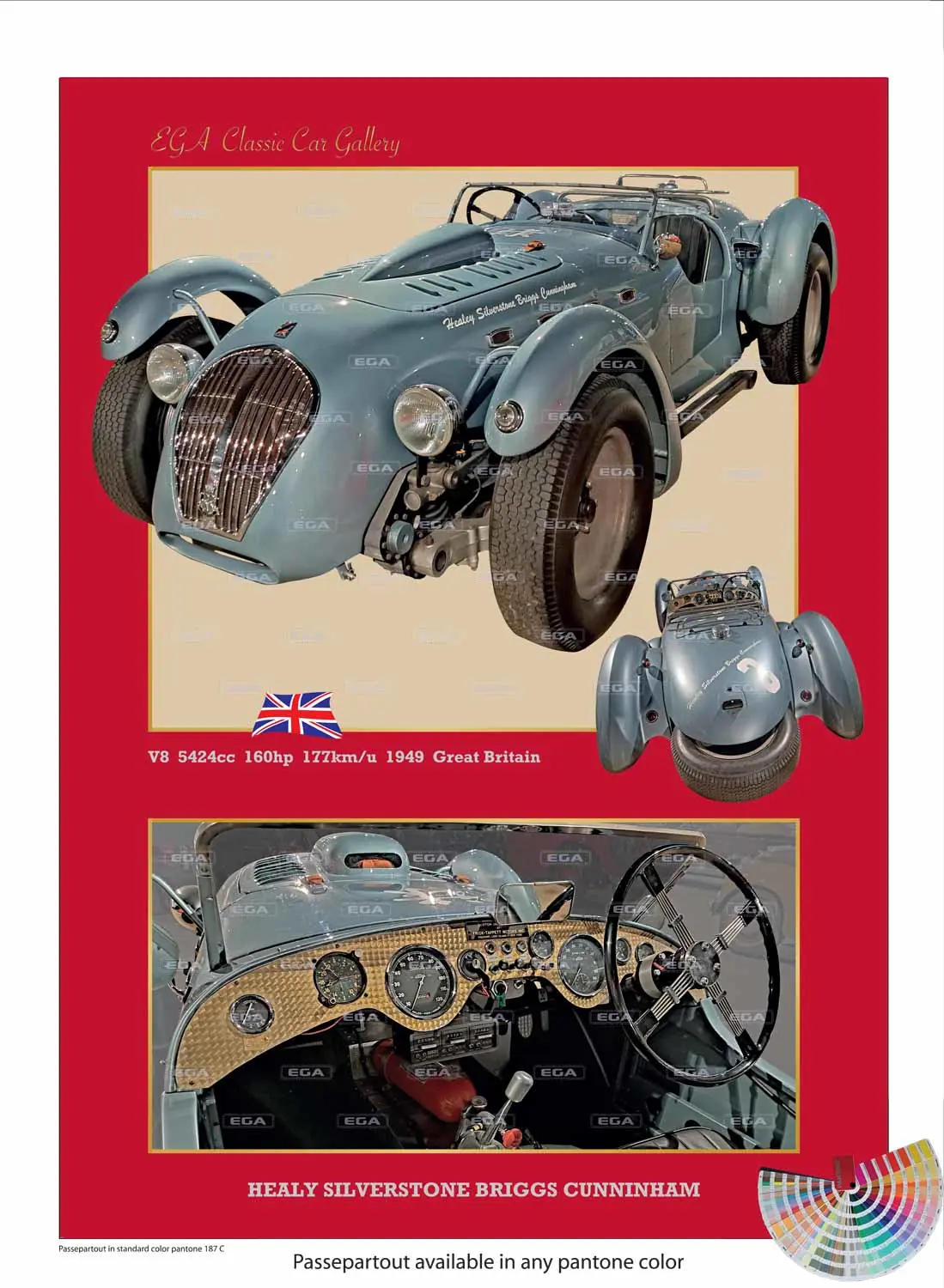 Healy Silverstone Briggs Cunningham 1949 - Image 2