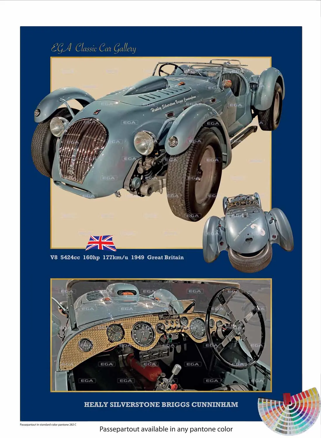 Healy Silverstone Briggs Cunningham 1949 - Image 4