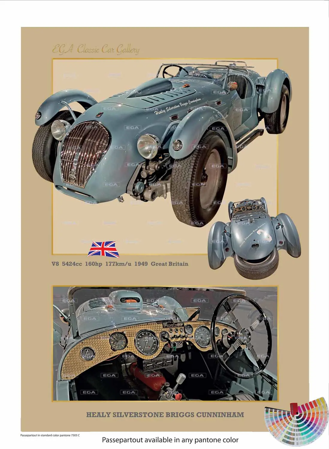 Healy Silverstone Briggs Cunningham 1949 - Image 8