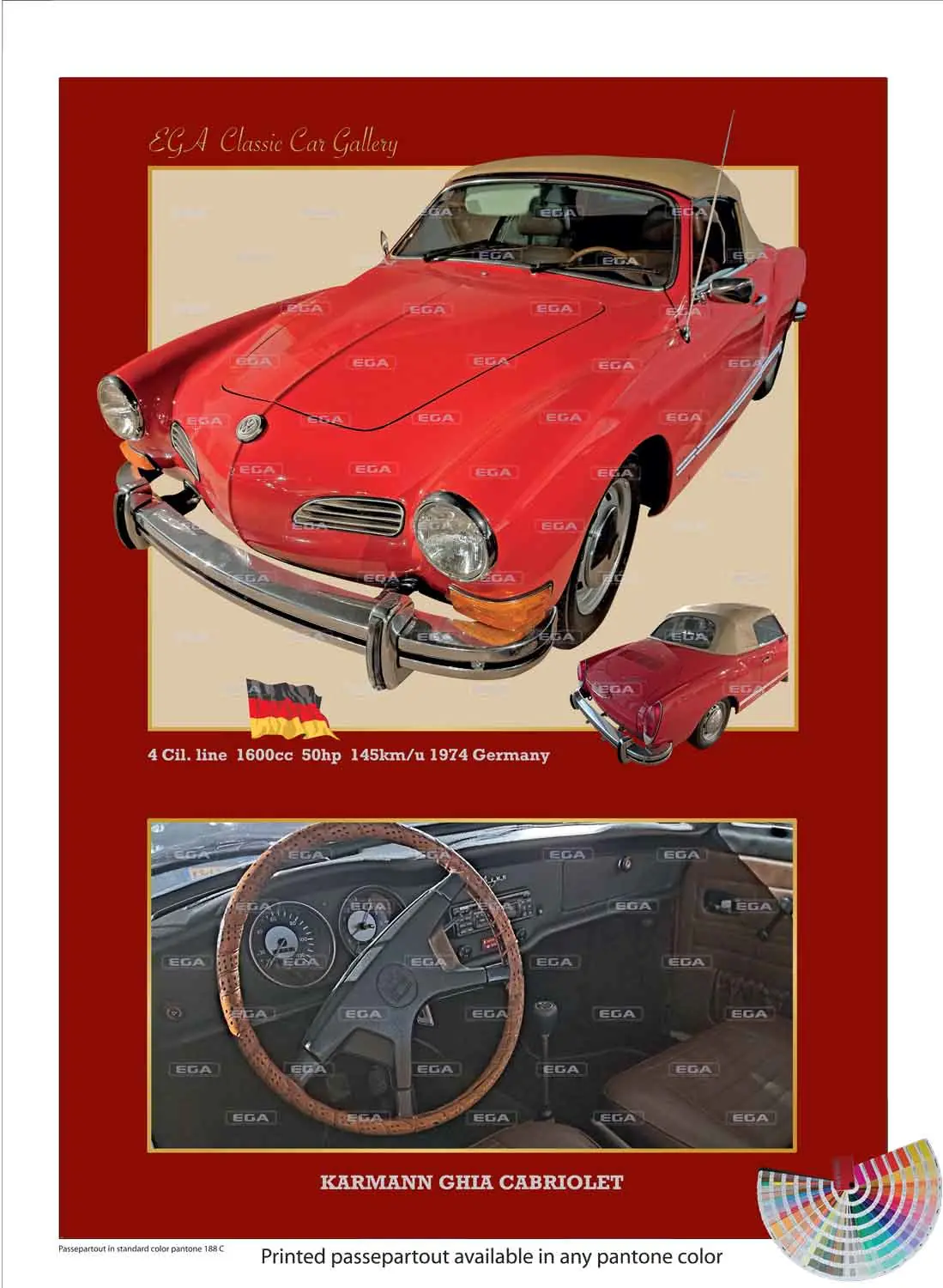 Karmann Ghia Cabriolet 1974 - Image 3