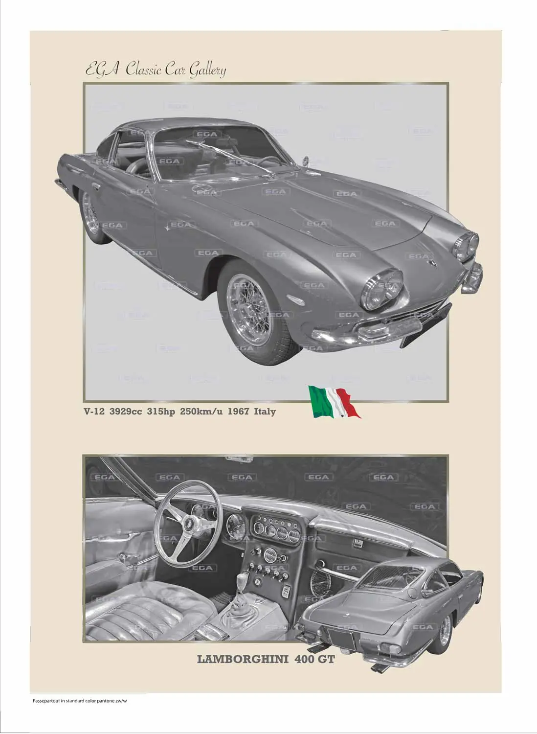 Lamborghini 400 GT 2+2 1967 - Image 3