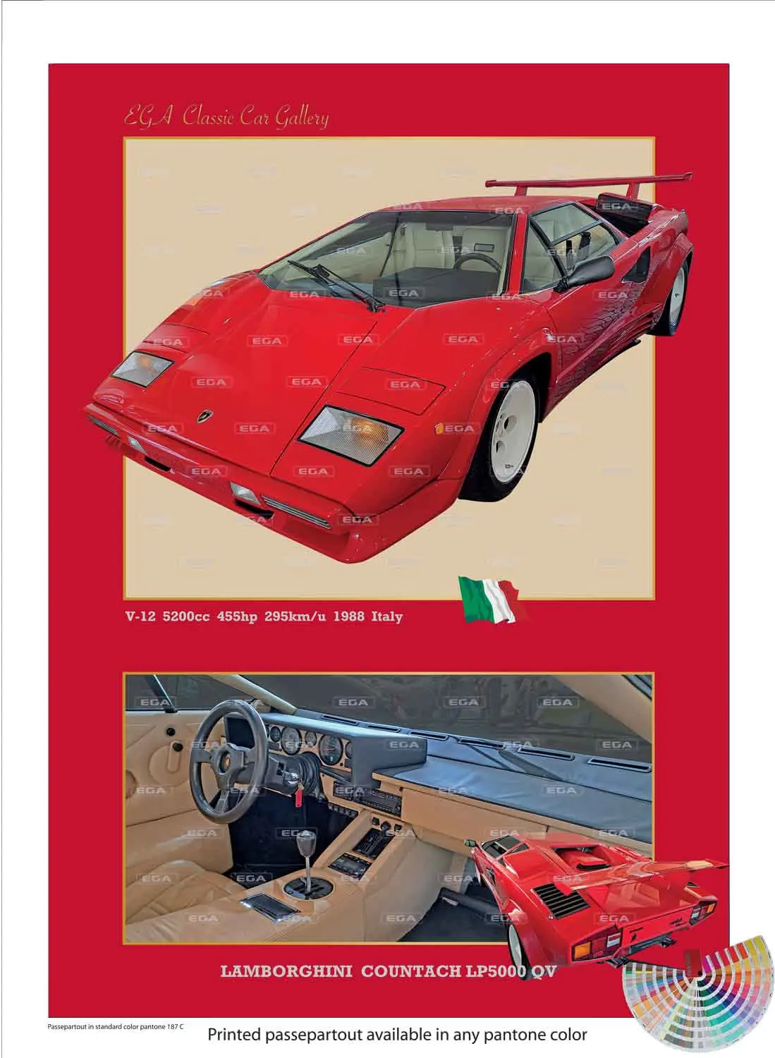 Lamborghini Countach LP5000 QV 1988 - Image 2