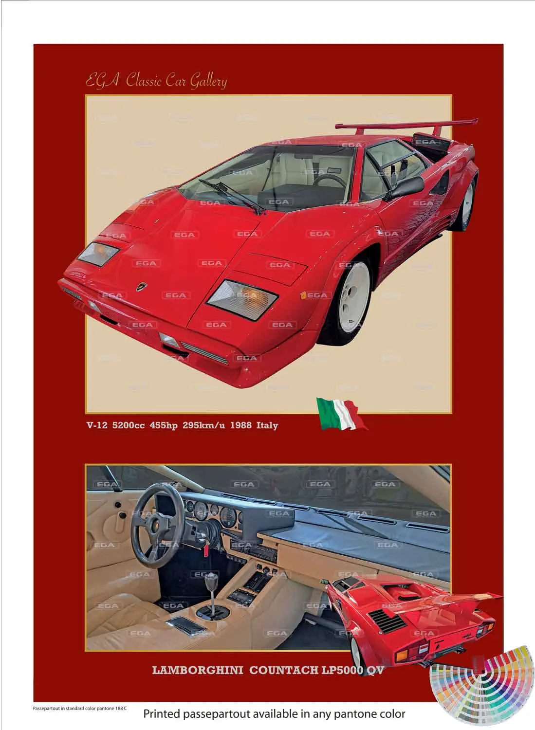 Lamborghini Countach LP5000 QV 1988 - Image 3
