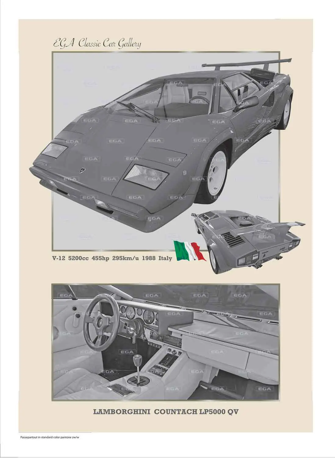 Lamborghini Countach LP5000 QV 1988 - Image 9
